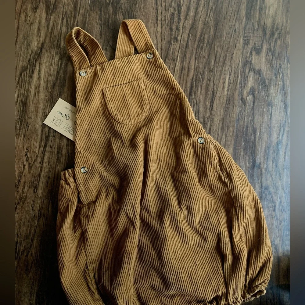 The simple folk nwt corduroy romper 9/10y